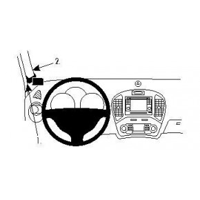 Крепежный комплект централ. Nissan Juke 11-13