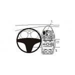 Крепежный комплект централ. Opel Corsa 07-13
