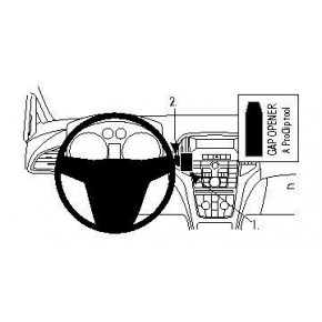 Крепежный комплект централ. Opel Astra 10-13