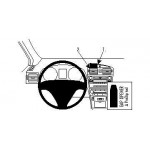 Крепежный комплект централ. Toyota Avensis 09-13