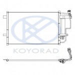 Конденсатор (радиатор) кондиционера Mazda 3 - 2 поколение