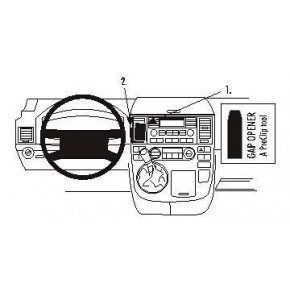 Крепежный комплект централ. Volkswagen Multivan 03-09