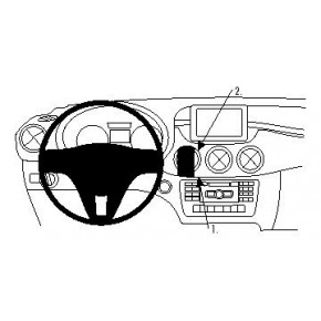 Крепежный комплект централ.Mercedes B-Klasse 12