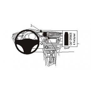 Крепежный комплект централ.Toyota Corolla 14-