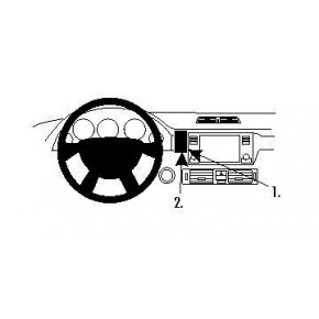 Крепежный комплект централ.верхний Land Rover Range Rover 02-12