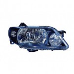 Правая фара без корректора внутри черная Mazda 323 / 323F / Protege