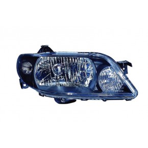 Правая фара без корректора внутри черная Mazda 323 / 323F / Protege