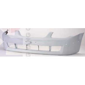Передний бампер с отверстием под молдинг грунтованный Mazda 323 / 323F / Protege