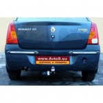 Фаркоп Renault Logan (DACIA) (2005-2014) (без электрики)