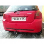 Фаркоп Toyota Corolla хэтчбек 2002-2007гг. (без электрики)