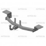 Фаркоп Toyota Land Cruiser J120 Prado 2002-2009, зап.колесо снизу (без электрики)
