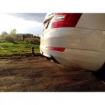 Фаркоп Skoda Octavia хэтчбек/универсал 2013г.-по н.в. (без электрики)