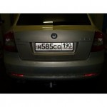 Фаркоп Skoda Octavia A5 хэтчбек/универсал (2004-2013) (без электрики)