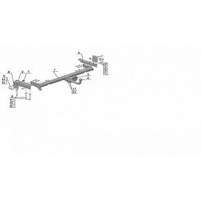 Фаркоп Lexus RX SUV 1998-2003гг. (без электрики)