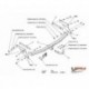 Фаркоп Ford Focus универсал 2005-2011 твердое крепление (с электрикой)