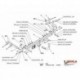 Фаркоп Ford Focus универсал 1998-2004 твердое крепление (без электрики)