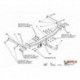 Фаркоп Ford Kuga 2008-2013 твердое крепление (без электрики)