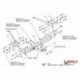 Фаркоп Ford Transit IV шасси 2000-2014 фланцевое крепление (без электрики)