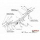 Фаркоп Hyundai i30 хетчбек 2006-2012, Kia Ceed хетчбек 2006-2012 твердое крепление (без электрики)