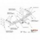 Фаркоп Toyota RAV4 2005-2013 твердое крепление (без электрики)