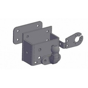 Фаркоп для Toyota HILUX с 2008-04.2015 гв (с электрикой)