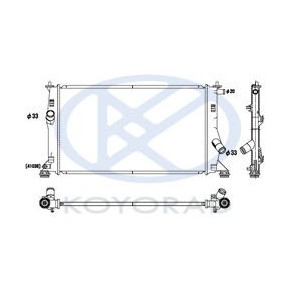 Радиатор охлаждения (автомат) Mazda 5