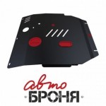 Защита картера и КПП Автоброня Ford Escape, V - 2,3 2008-, сталь 2 мм, комплект крепежа, 111.01803.1