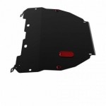 Защита картера и КПП Автоброня для Hyundai Accent, V - 1,5 2004-2012, комплект крепежа, 111.02301.1