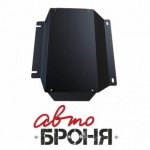 Защита картера Автоброня Mitsubishi Delica, V - 2,8TD 1994-2007, часть 1 , сталь 2 мм, комплект крепежа, 111.04022.1