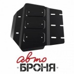 Защита РК Автоброня для Mitsubishi L200 2006-2015/Mitsubishi Pajero Sport 2008-2016, сталь 2 мм, комплект крепежа, 111.04025.1