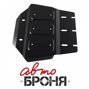 Защита РК Автоброня для Mitsubishi L200 2006-2015/Mitsubishi Pajero Sport 2008-2016, сталь 2 мм, комплект крепежа, 111.04025.1