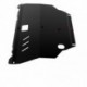 Защита картера Автоброня Nissan X-Trail 2001-2007, сталь 2 мм, комплект крепежа, 111.04138.1