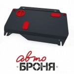 Защита картера и КПП Автоброня Honda Civic 4dr, V - 1,8 2012-, сталь 2 мм, комплект крепежа, 111.02120.1