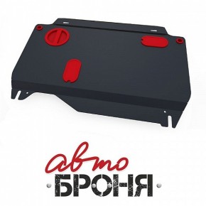 Защита картера и КПП Автоброня Honda Civic 4dr, V - 1,8 2012-, сталь 2 мм, комплект крепежа, 111.02120.1