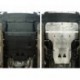 Защита картера и КПП для Audi A6 V - 3.0 2011-н.в./Audi A6 Allroad V - 3.0 2012-н.в./Audi A7 V - 3.0 2010-н.в., алюминий 4 мм, 333.0314.2