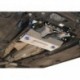 Защита заслонки системы выпуска ОГ для Volkswagen Tiguan V - 2.0d (150л.с.) 2017-н.в., алюминий 4 мм, штатный крепеж, 3.5850.1
