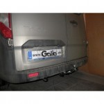 Фаркоп оцинкованный Ford Touneo Custom 2012-, Ford Transit Custom 2012- твердое крепление (без электрики)