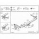 Фаркоп оцинкованный Chevrolet Orlando 2011-, в т.ч. для авто с запасным колесом твердое крепление (без электрики)