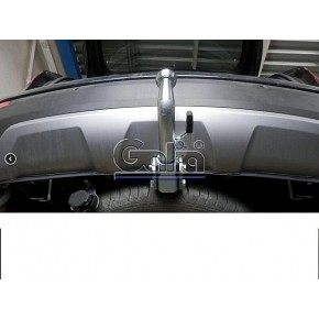Фаркоп оцинкованный Hyundai Grand Santa Fe 2013- съемное крепление (без электрики)