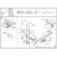 Фаркоп оцинкованный Suzuki SX4 хетчбек 5 дверей 2006-2013 2WD/4WD, FIAT Sedici 2006-2014 твердое крепление (без электрики)