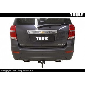 Фаркоп тип BMA CHEVROLET Captiva (C100/C140) (2013 - Now) съемное крепл,нагрузка 2000/80 подрезк.вид (без электрики)