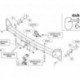 Фаркоп тип BMA Ford Explorer 12- съемное крепление,нагрузка 2400/130 подрезка бамп.видим (без электрики)