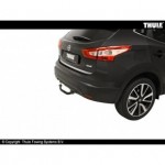 Фаркоп NISSAN Qashqai (J11) 14- съемное крепление (без электрики)