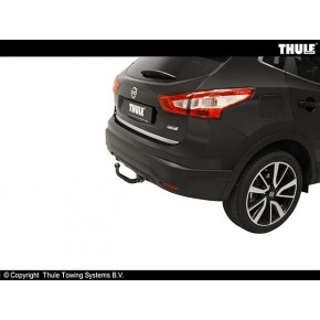 Фаркоп NISSAN Qashqai (J11) 14- съемное крепление (без электрики)