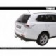Фаркоп тип BMA Mitsubishi Outlander 12- съемное крепление,нагрузка 2000/100 подрезки бамп.нет (без электрики)
