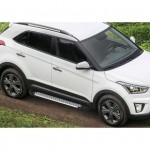 Пороги Rival Bmw-Style Hyundai Creta 2016-, круг 173 см
