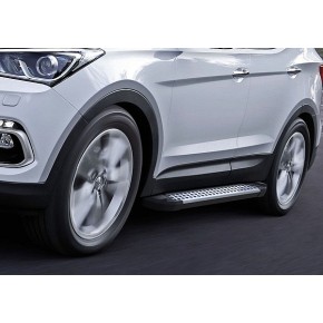 Пороги Rival Bmw-Style Hyundai Santa Fe 2012-2016/Hyundai Santa Fe Premium 2015-, круг 180 см