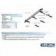 Пороги Rival Bmw-Style Suzuki Grand Vitara 2005-2008-2012-2016, круг 173 см