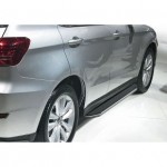 Пороги Rival Premium Haval H2 2014-, нержавеющая сталь 173 см