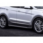 Пороги Rival Premium Hyundai Santa Fe 2012-2016/Hyundai Santa Fe Premium 2015-, нержавеющая сталь 180 см